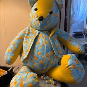 Handmade bear, star bear